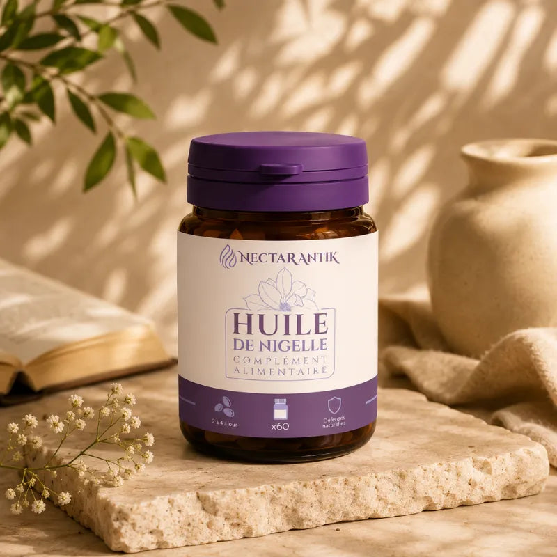 Capsules huile de nigelle – Nectar Antik