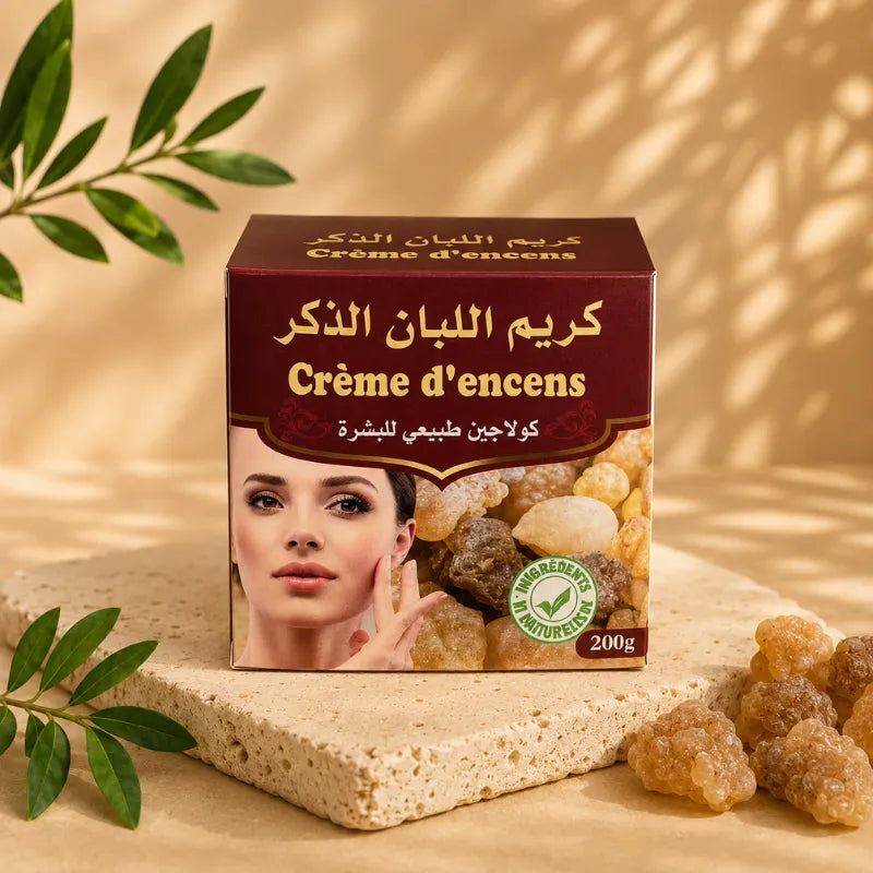 Crème d'Encens 200g - Soin Hydratant et Apaisant