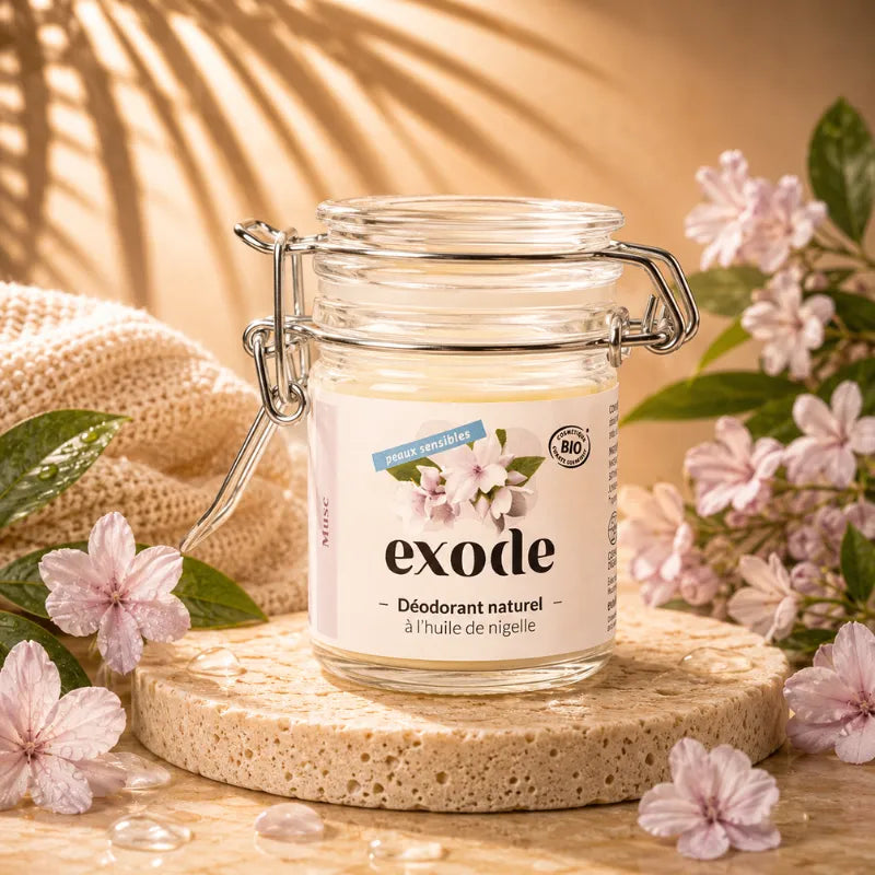 Déodorant Baume - Peau sensible - Musc - Exode