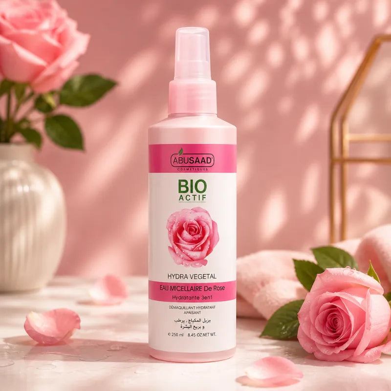Eau micellaire à la Rose - Abusaad