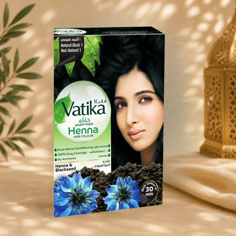 Henné naturel pour cheveux - Nigelle
