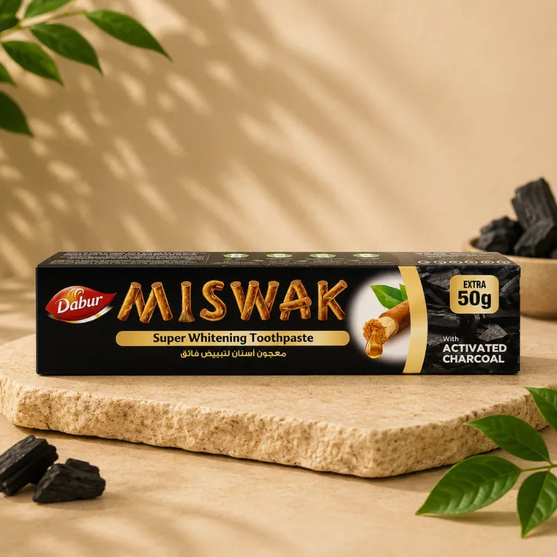 Miswak à base de charbon