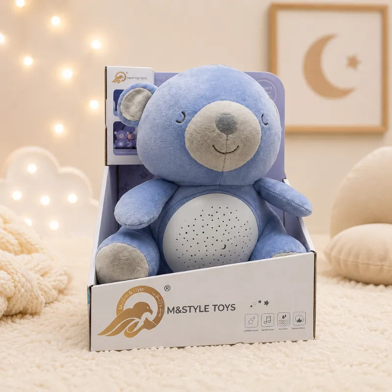 Ours lumineux - Veilleuse Islamique - Bleu