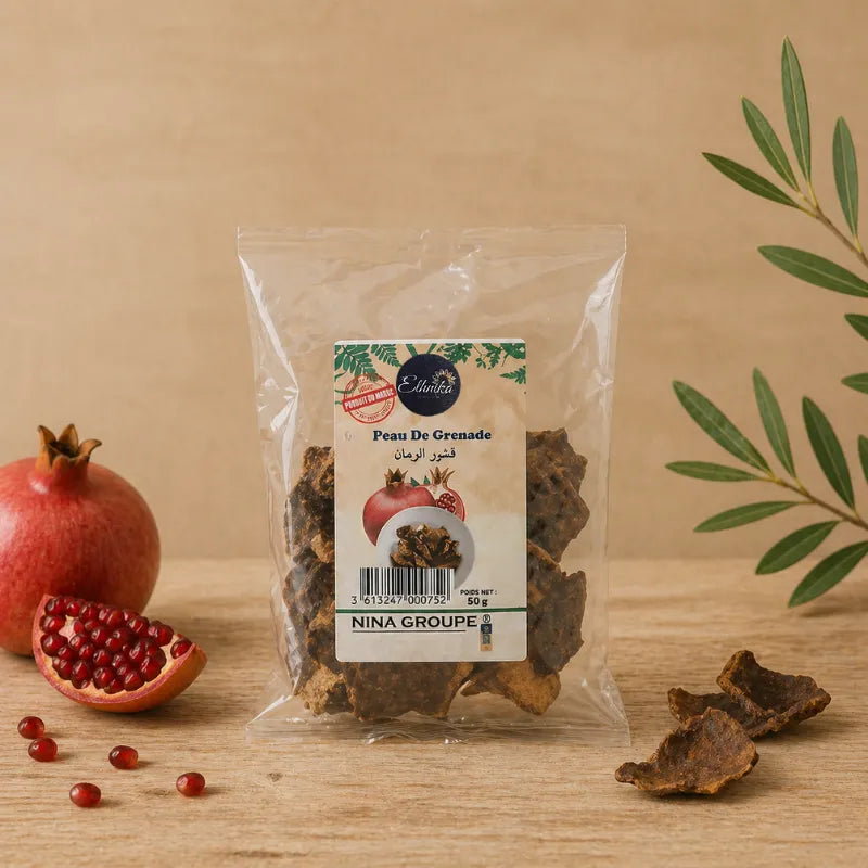 Peau de Grenade Séchée – 50g