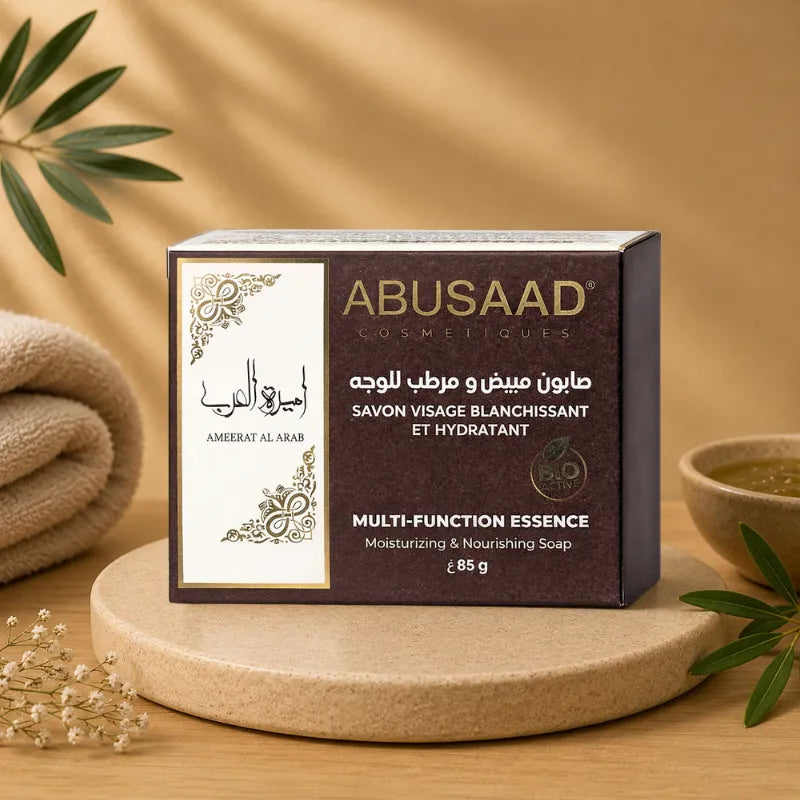 Savon Visage ABUSAAD Blanchissant & Hydratant - Ameerat al Arab