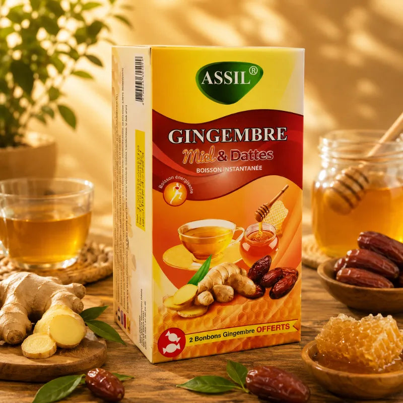 Tisane Gingembre Miel & Dattes