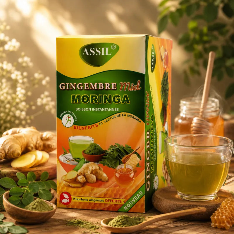 Tisane Gingembre Miel & Moringa