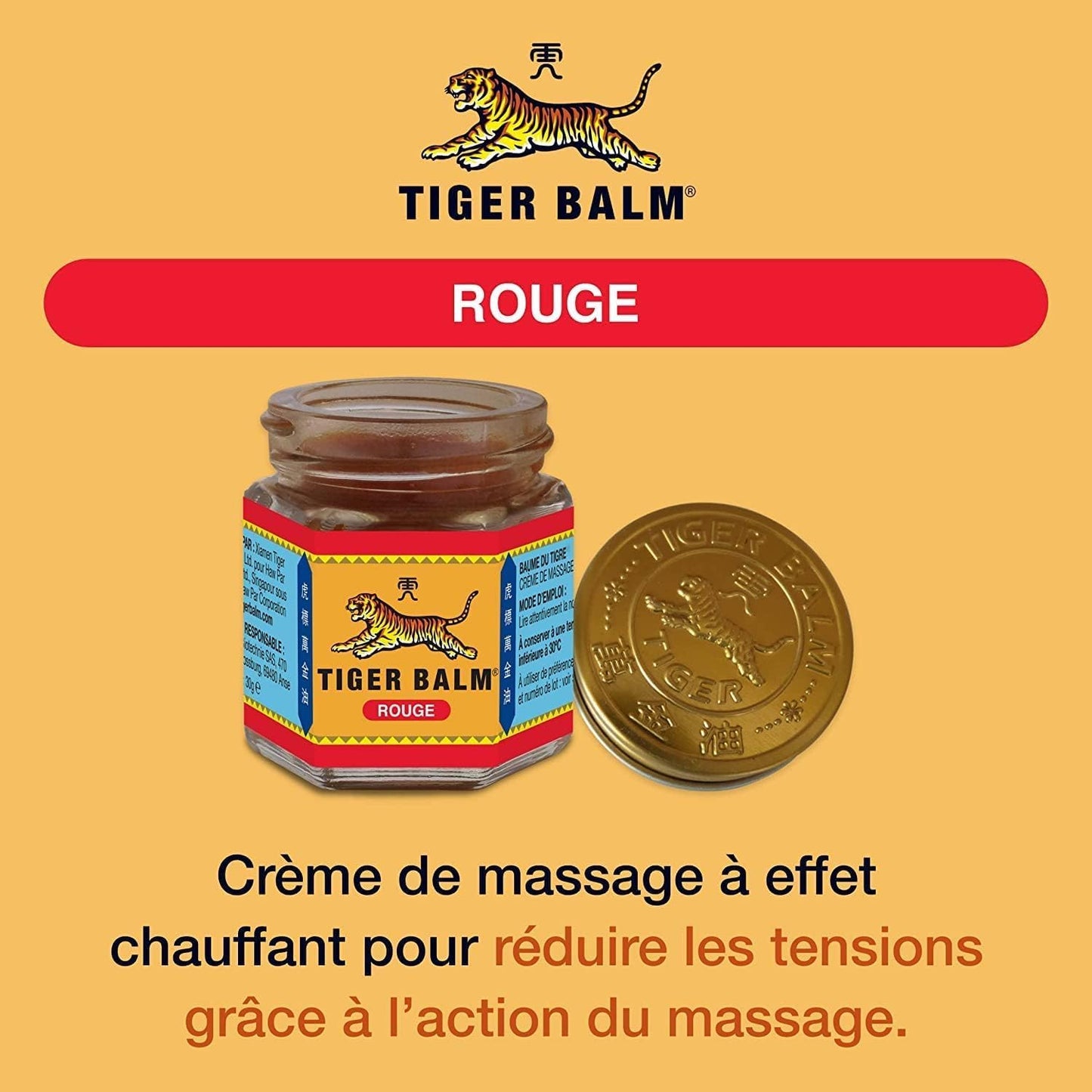 Tiger balm rouge - 30 g