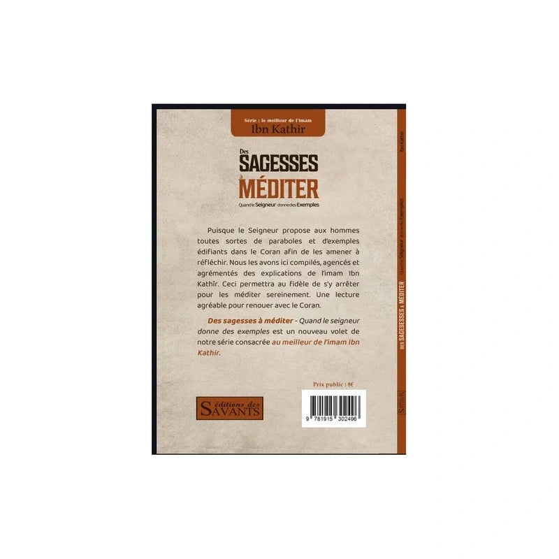 Des Sagesses à Méditer