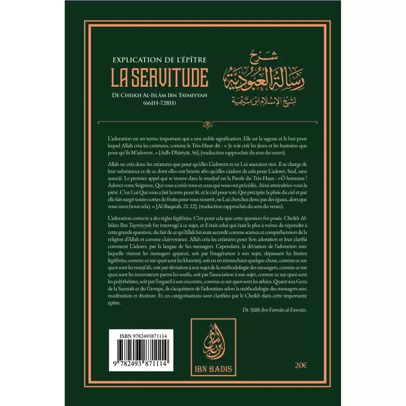 La servitude