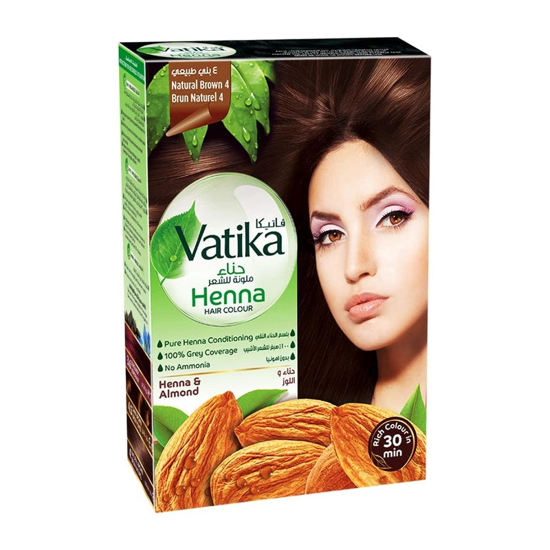 Henné natural pour cheveux (amande)