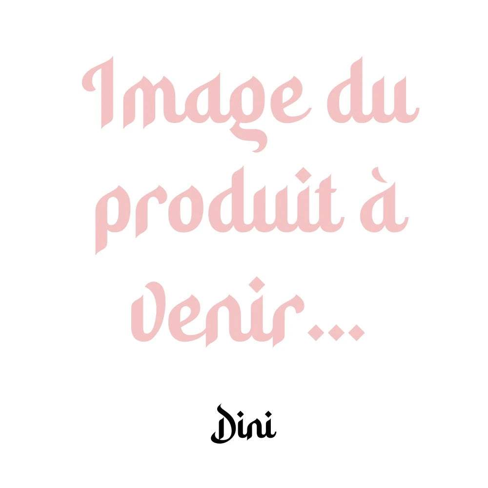 Tapis de prière Personnalisé - Flocage Prénom Dorée - Velours Premium