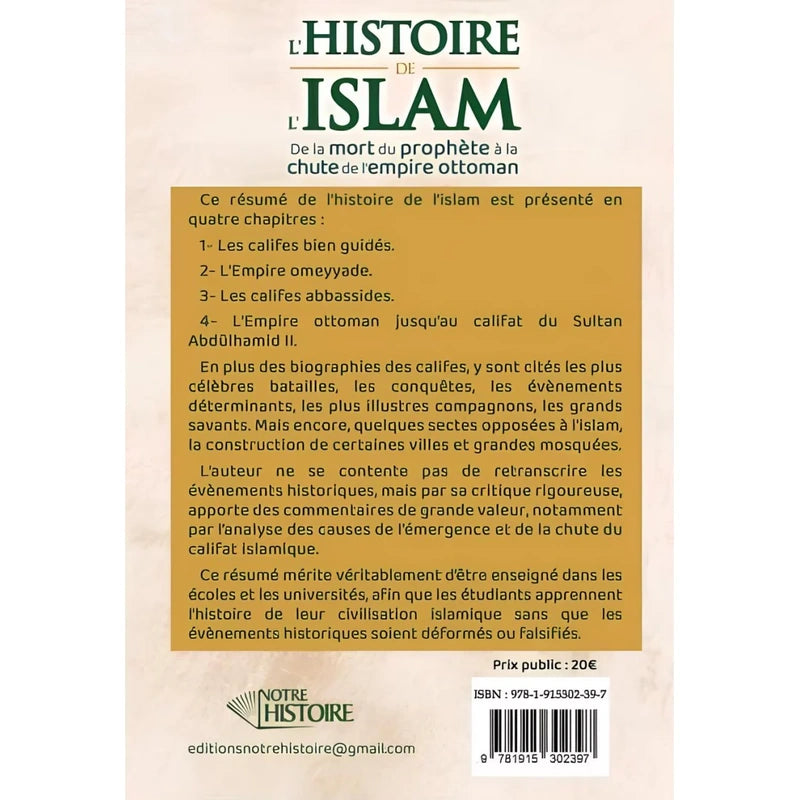 L'histoire de l'islam