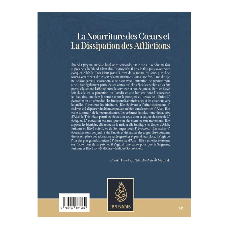 La nourriture des cœurs et la dissipation des afflictions