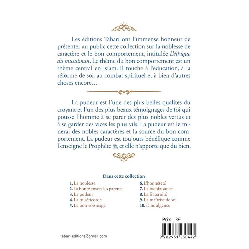 La pudeur - Tabari