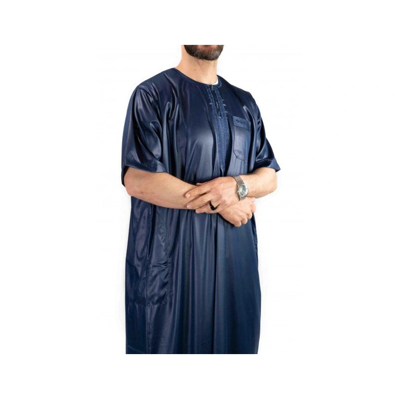 Qamis Atlas manches courtes
