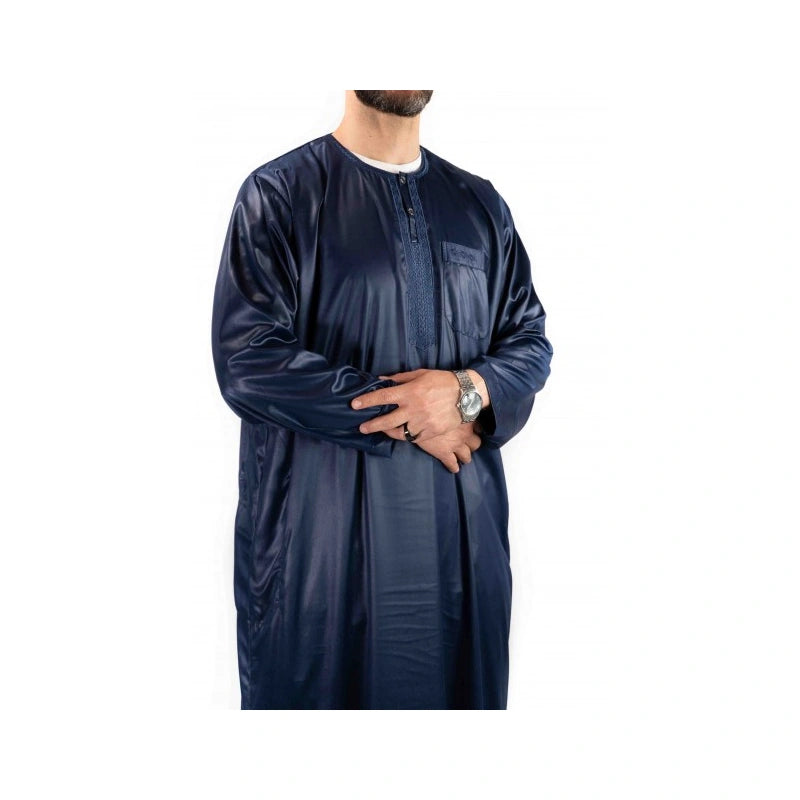 Qamis Atlas manches longues