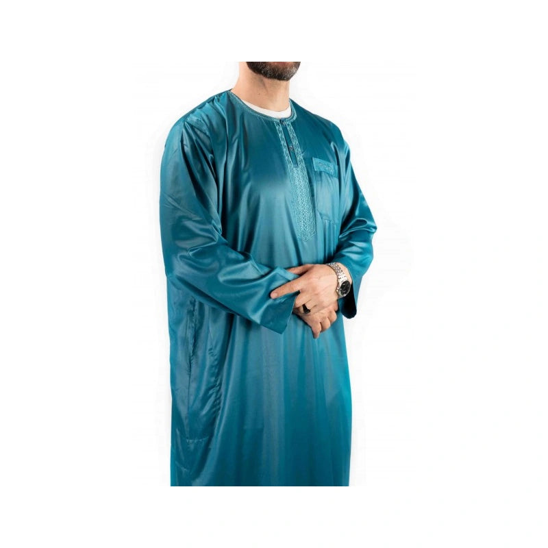 Qamis Atlas manches longues