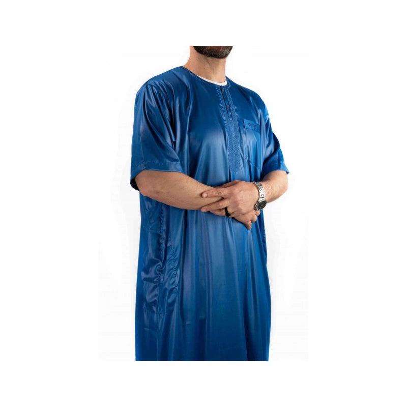 Qamis Atlas manches courtes