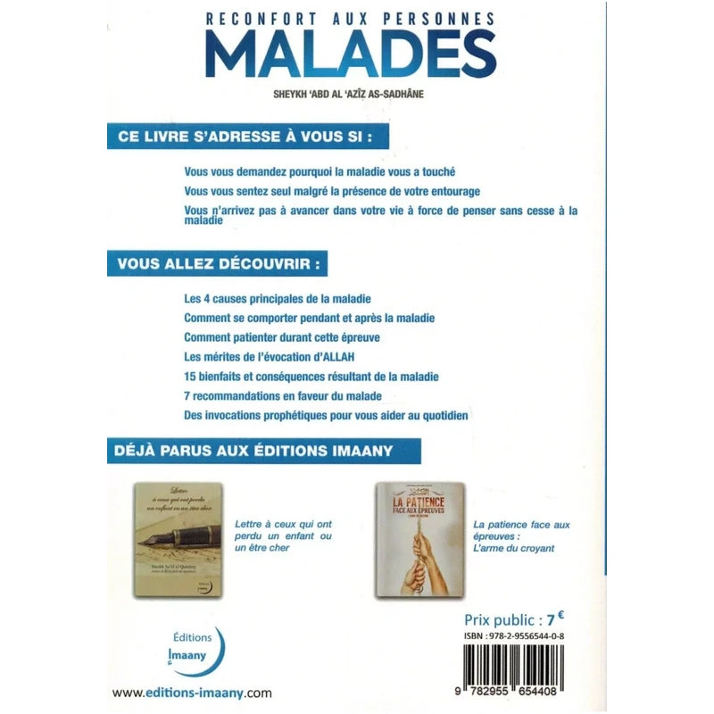 Réconfort aux personnes malades