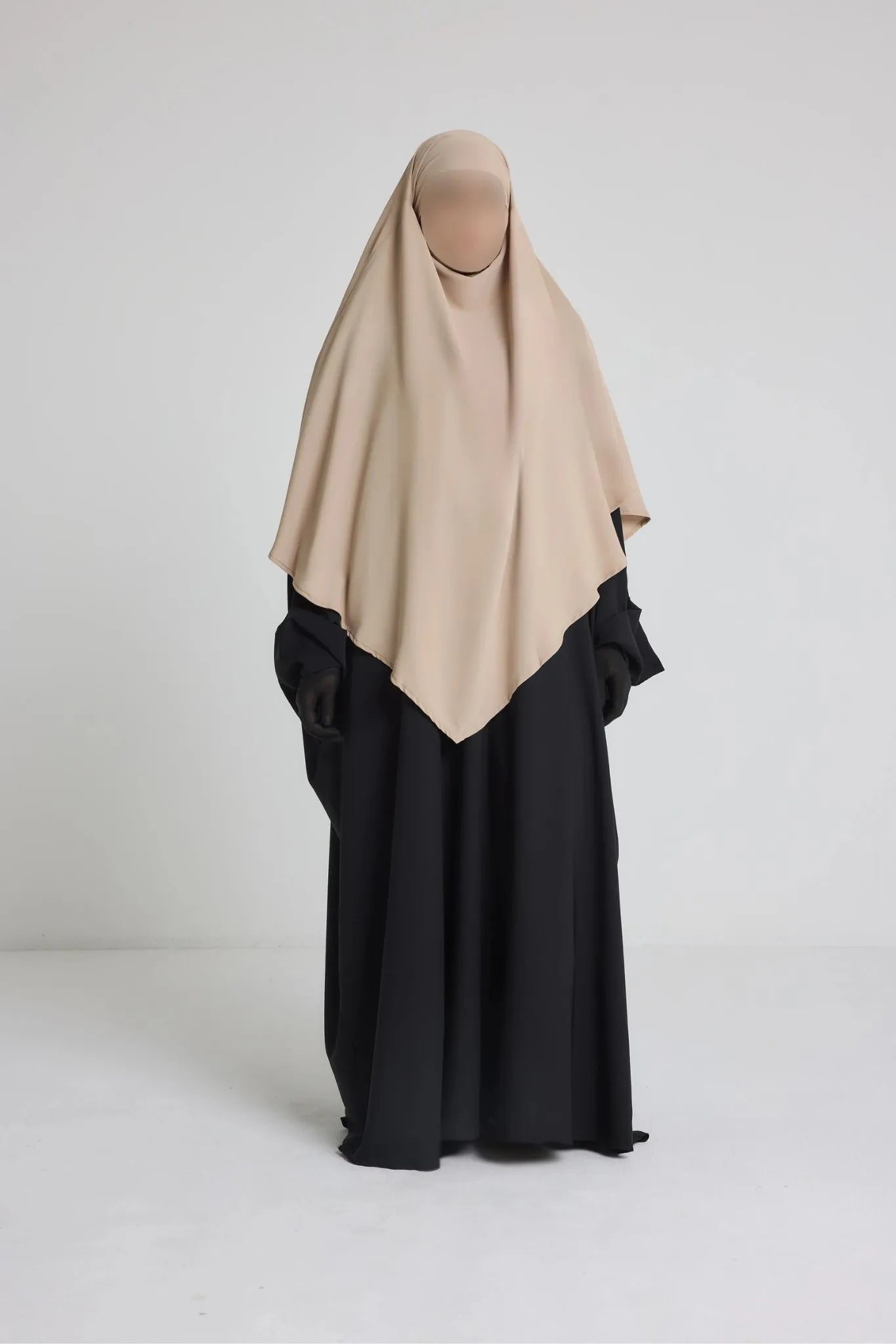 Khimar Court Soie de Médine