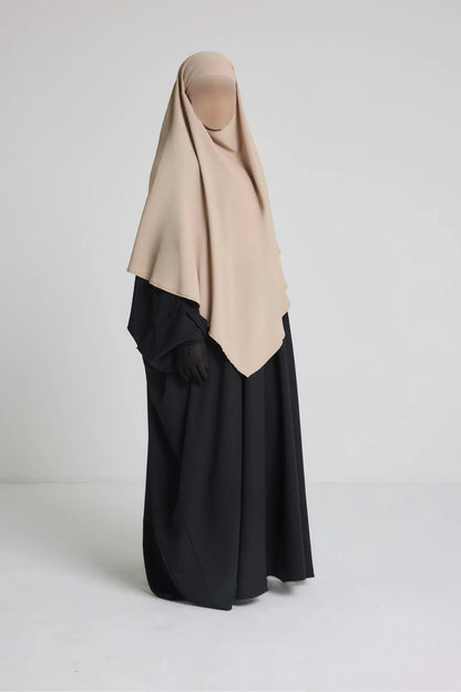 Khimar Court Soie de Médine