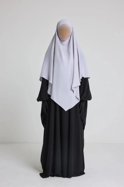 Khimar Court Soie de Médine