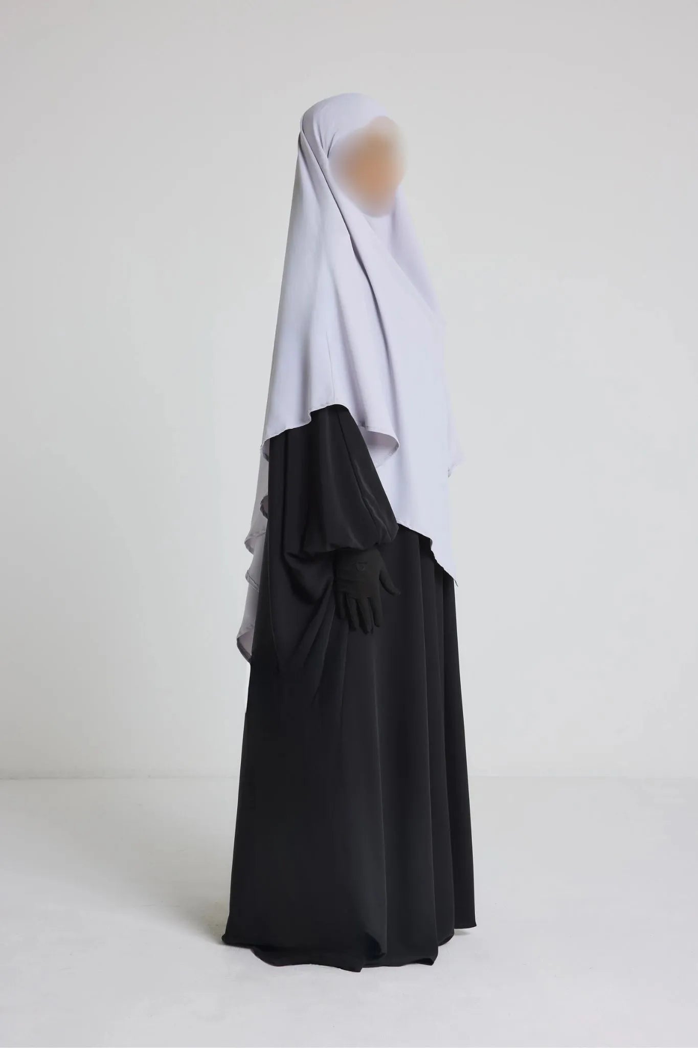 Khimar Court Soie de Médine