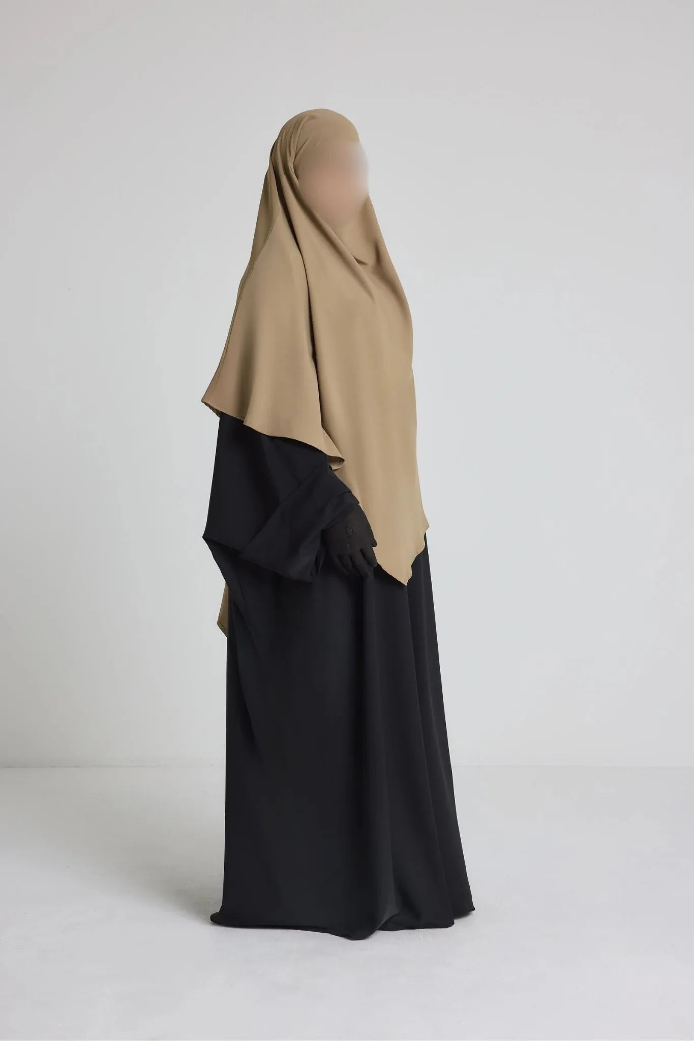 Khimar Court Soie de Médine