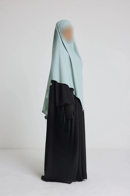 Khimar Court Soie de Médine