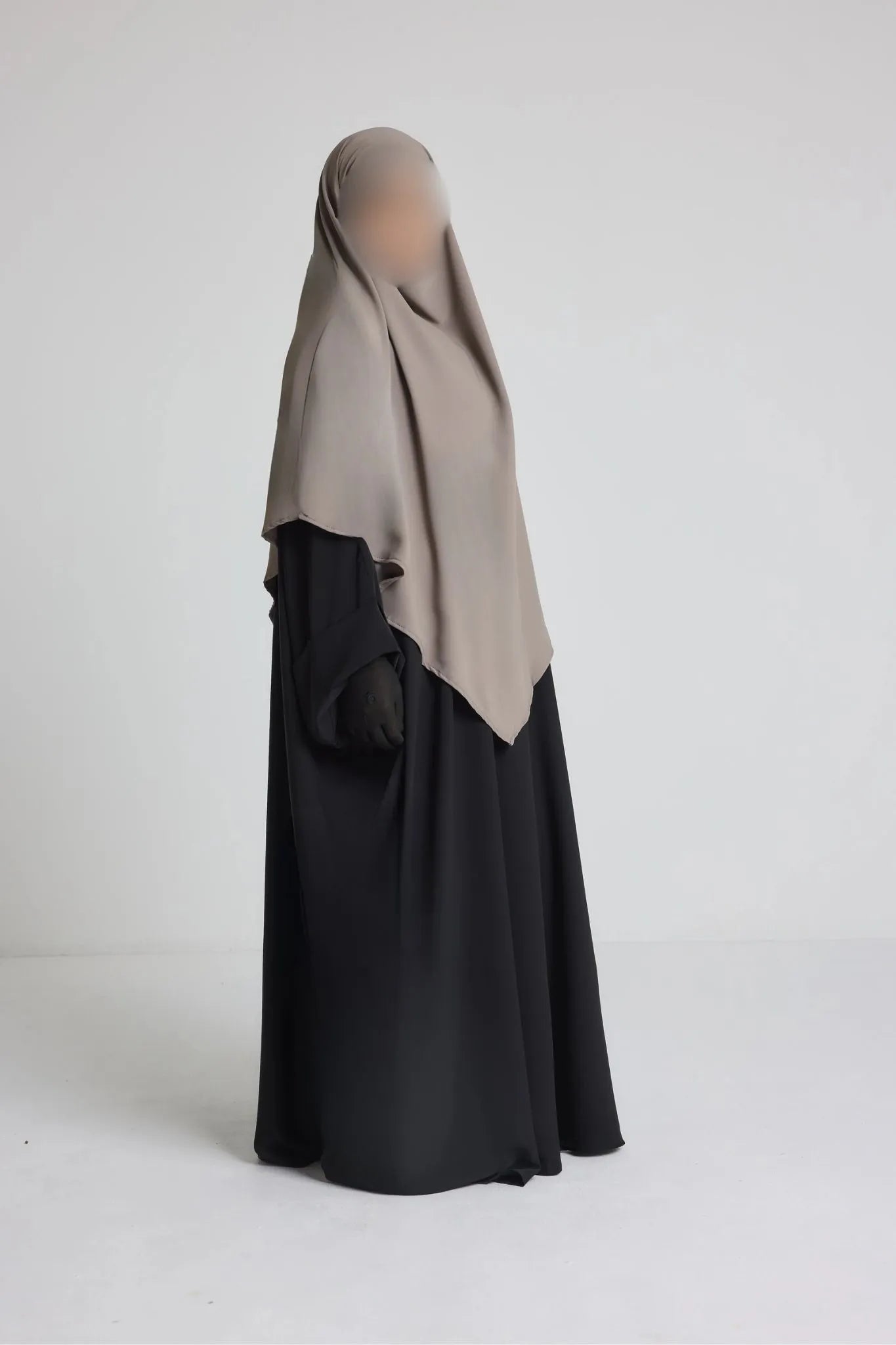 Khimar Court Soie de Médine