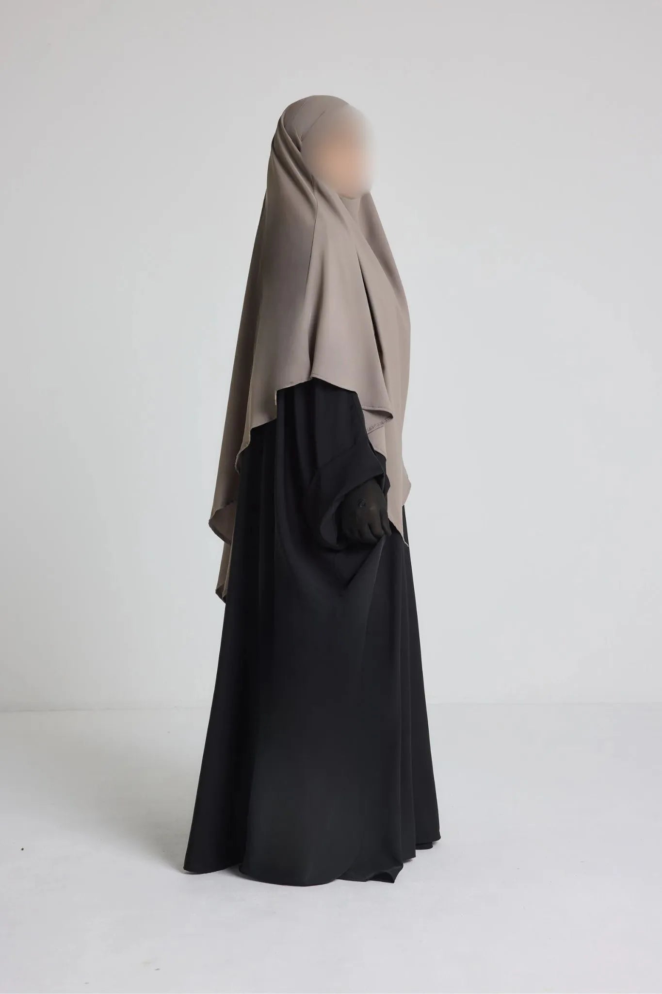 Khimar Court Soie de Médine