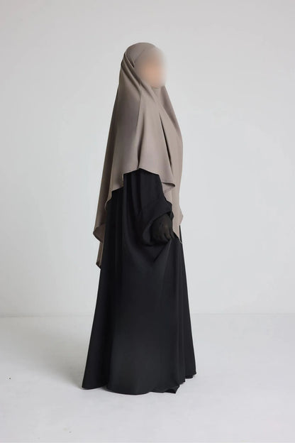 Khimar Court Soie de Médine