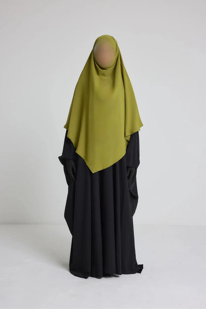 Khimar Court Soie de Médine