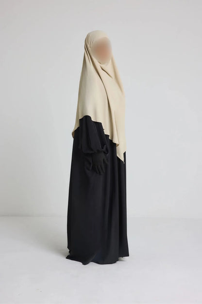 Khimar Court Soie de Médine
