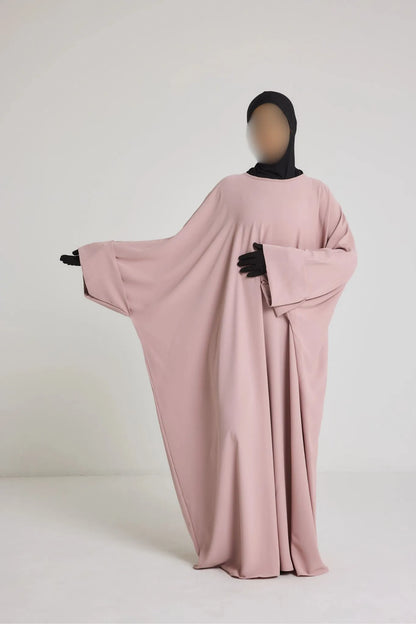Robe Nour - large et manche large avec bouton