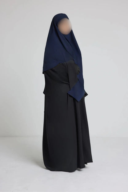 Khimar Court Soie de Médine