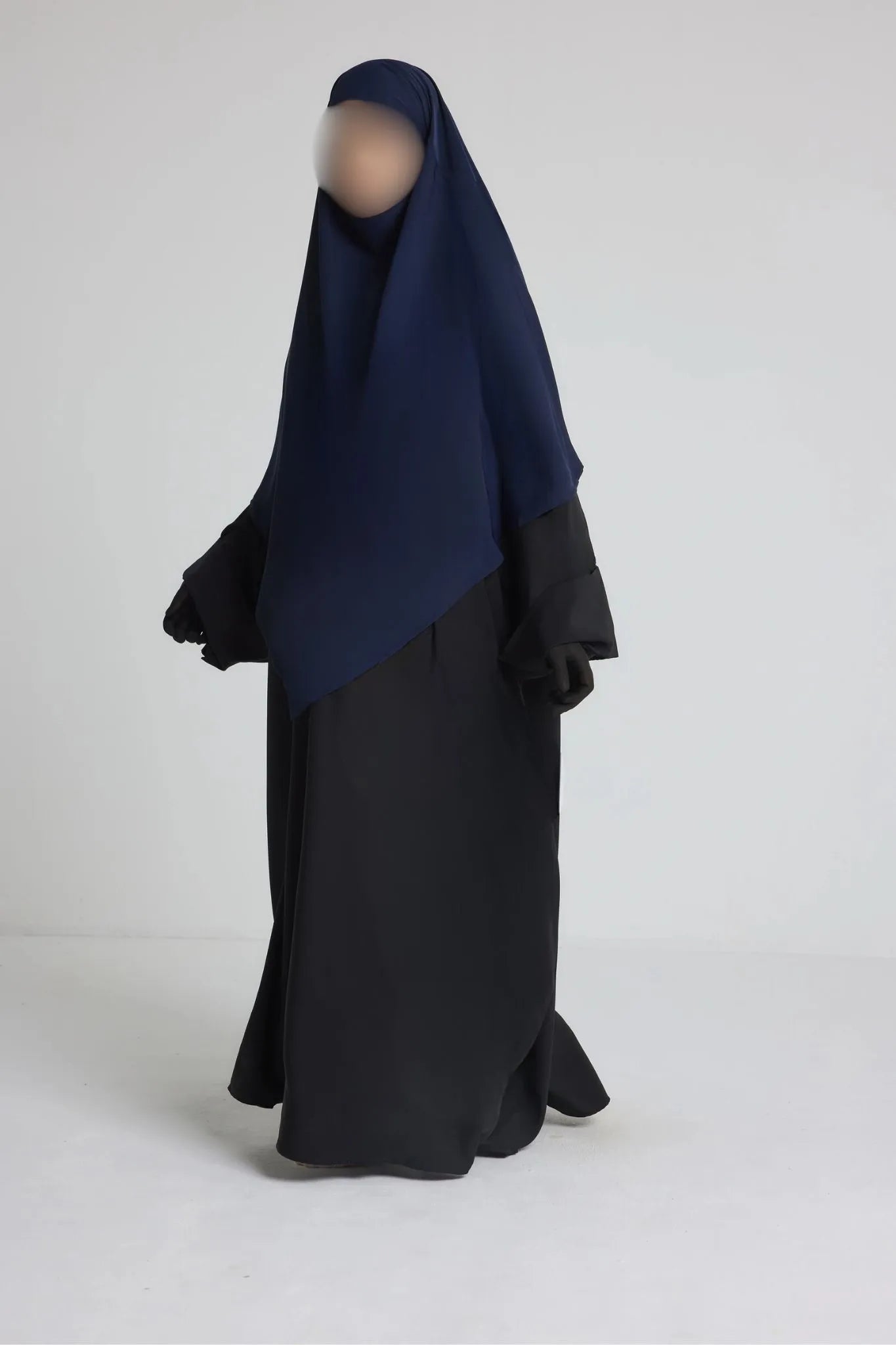 Khimar Court Soie de Médine
