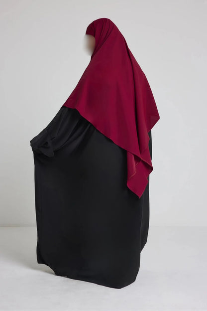 Khimar Court Soie de Médine