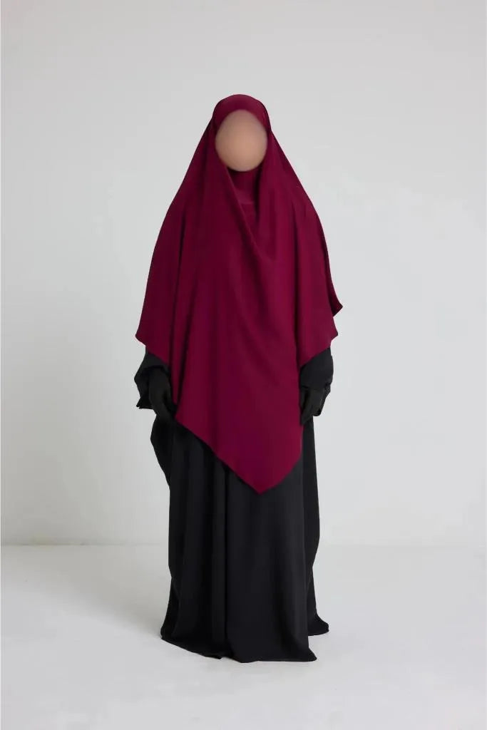 Khimar Long Soie de Médine