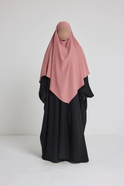 Khimar Court Soie de Médine