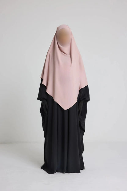 Khimar Court Soie de Médine