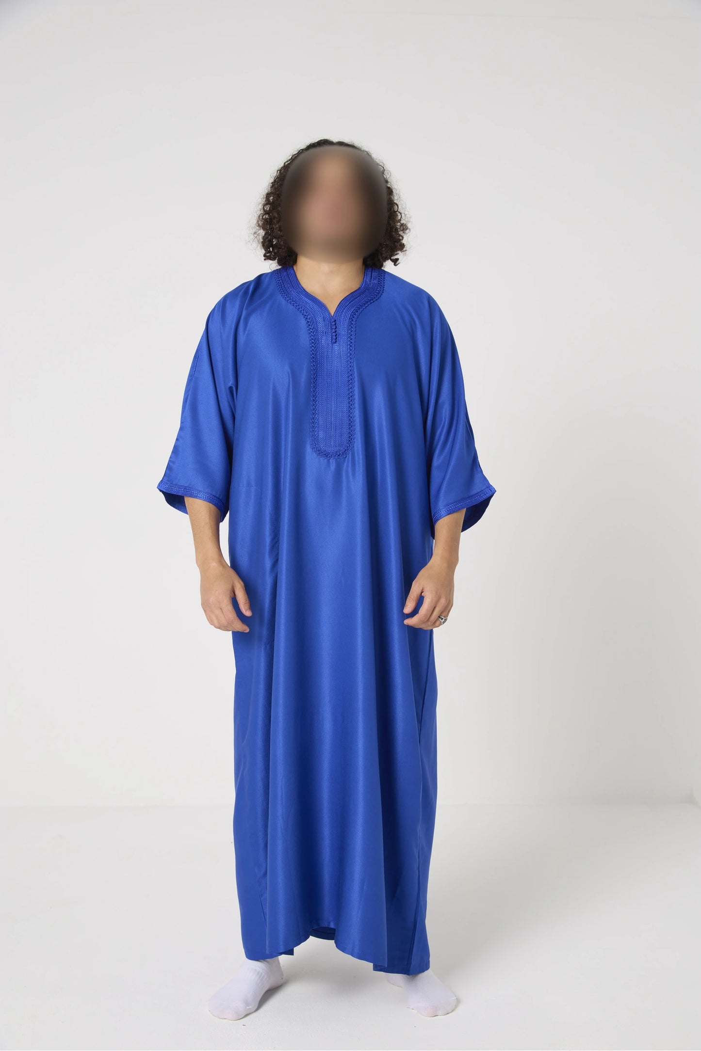 Qamis Marocain col orné