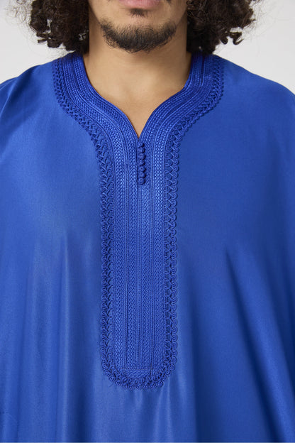 Qamis Marocain col orné