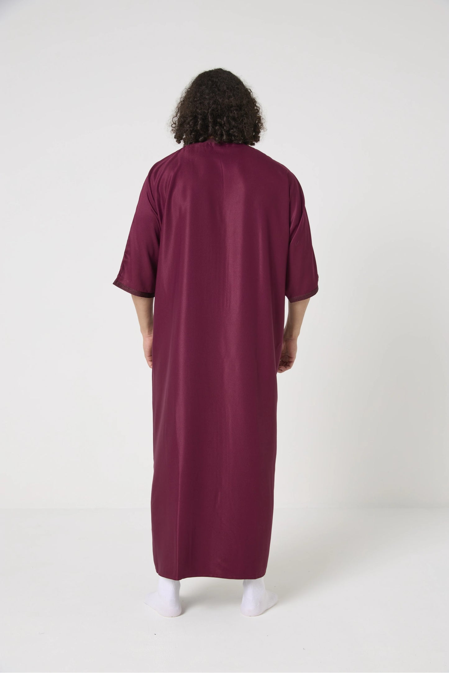 Qamis Marocain col orné