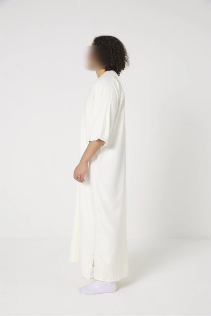 Qamis Marocain col orné