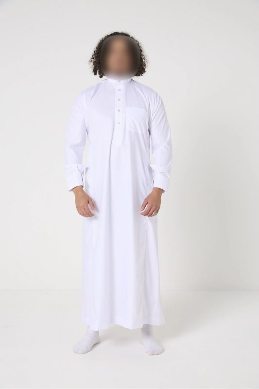 Qamis Al Haramain Blanc Premium