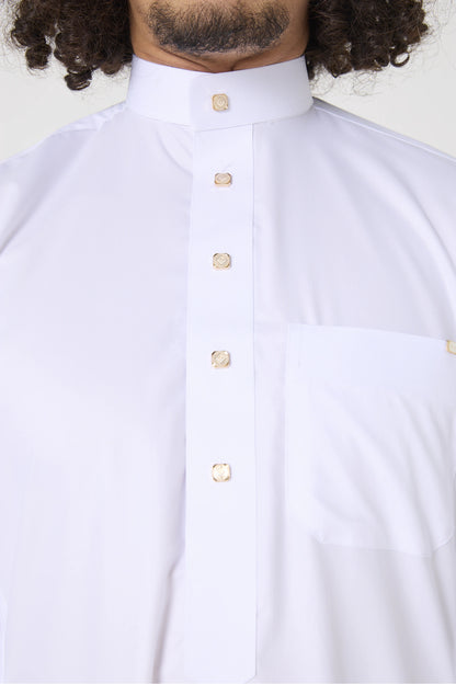 Qamis Al Haramain Blanc Premium