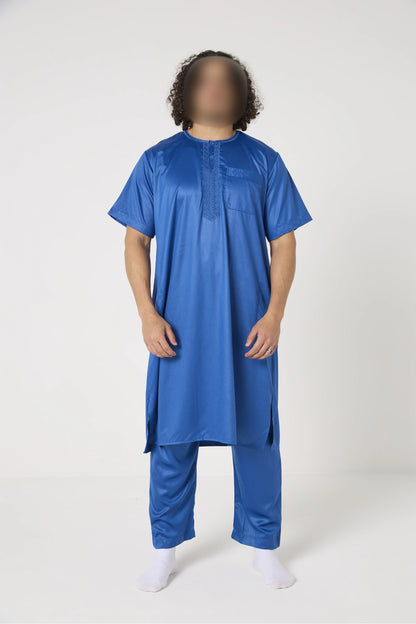 Qamis ensemble style pakistanais manche courte Atlas