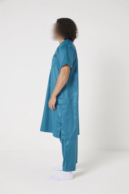 Qamis ensemble style pakistanais manche courte Atlas